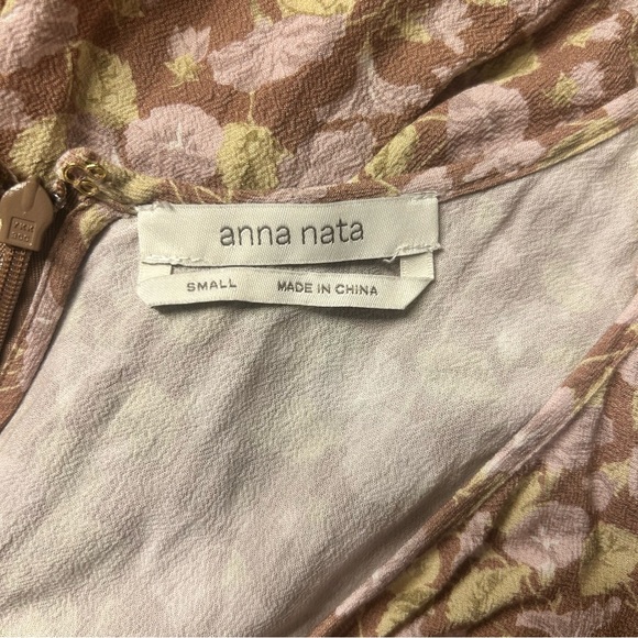 Anna Nata Cara Dress in Purple Sugar Glory, Size Small - Picture 8 of 8